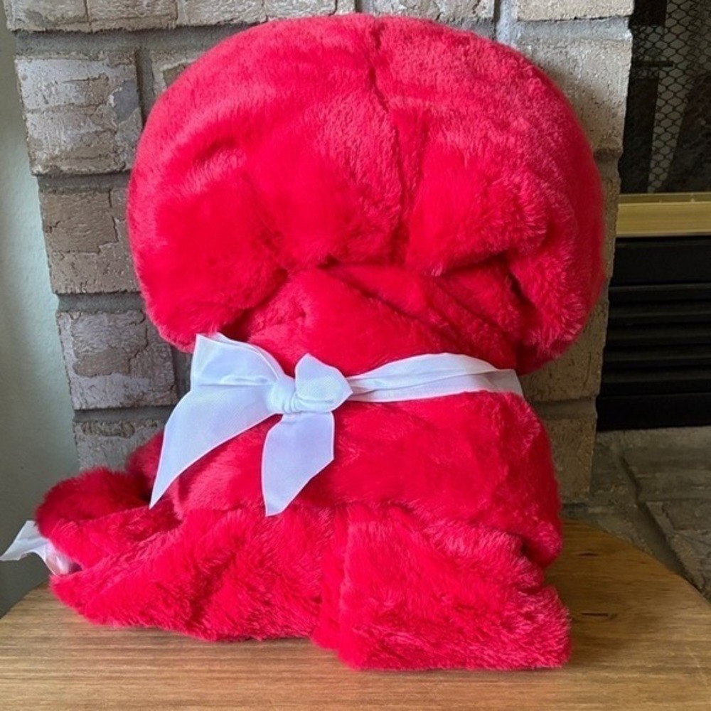 Marvel Kids Spider-Man Red Plush  Hooded Throw Blanket 30in x 50in NWT - Picture 7 of 8